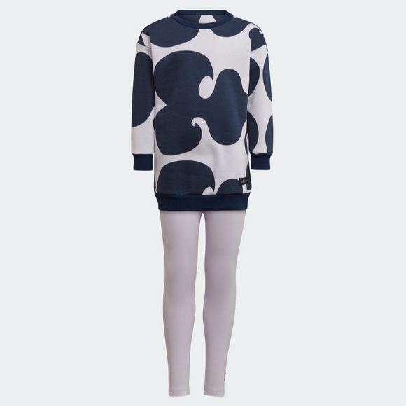 NWT Marimekko Kid´s Matching Set Abstract Print Adidas...